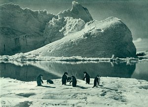 サマータイム-The Ice Opening Up、c19101913、1913。 作： Herbert Ponting