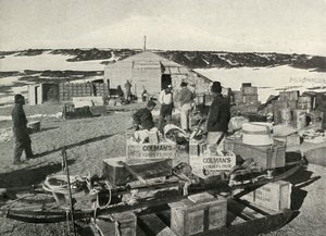 着陸から1週間後の情勢、1911年、1913年 作： Herbert Ponting