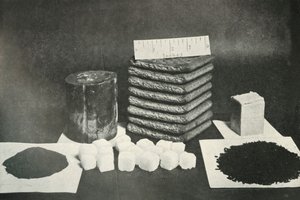 ポーラーパーティーソリエーションペミカン、ビスケット、バター、ココア、砂糖、お茶、1911年、1913年