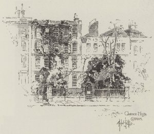 クラパムのクラレンスハウス 作： Herbert Railton