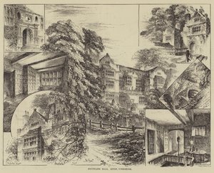 ファウンテンズホール、リポン、ヨークシャー 作： Herbert Railton