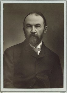 作家トーマス・ハーディの肖像（1840-1928年）。 作： Herbert Rose Barraud