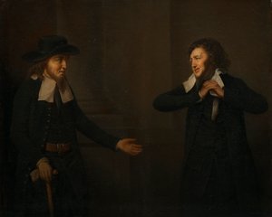「ベニスの商人」のシャイロックとトバル 作： Herbert Stoppelaer