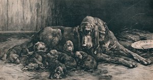 幸せな母、1894年、1911年