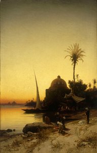 メッカへの祈り 作： Herman David Salomon Corrodi