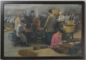 オランダ初のシガーマシン 作： Herman Heijenbrock