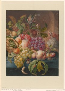 果物のある静物 作： Herman Henstenburgh (possibly)