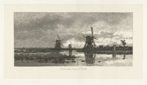 風車のある風景 作： Herman Löwenstam