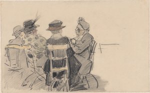 お茶会 作： Herman Moerkerk