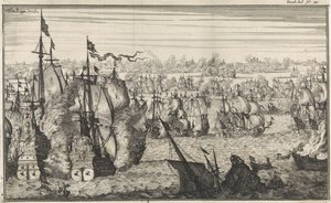 砂丘の戦い、1639 作： Herman Padtbrugge