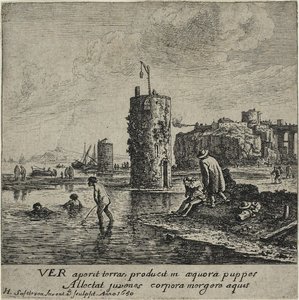 春 作： Herman Saftleven