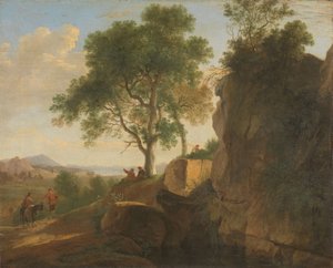 イタリアの風景 作： Herman van Swanevelt