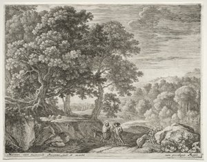 エジプトへの逃避、c。 1652-1654。