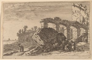 4 つの廃墟のアーチ 作： Herman van Swanevelt