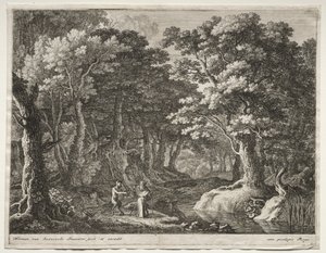 The Penitents: 聖アンソニーの誘惑 作： Herman van Swanevelt