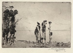 海岸の風景 作： Hermann Dudley Murphy