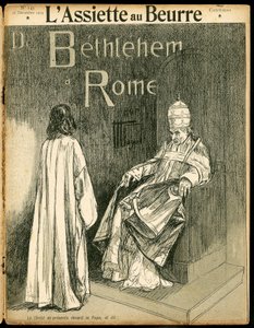The Butter Plate」143号の表紙、Satirique en N & B 作： Hermann Vogel