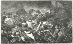 マラソンの戦い後のペルシア人の飛行、紀元前490年