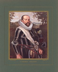 ガスパールIIコリニー、フランスの海軍大将、ユグノーの指導者 作： Hermann Vogel