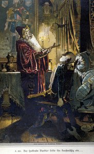 ヤコブ（1785-1863）とウィルヘルム（1786-1859）のグリム兄弟の物語にフォーゲルのイラストが使われている。 作： Hermann Vogel