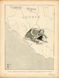 The Butter Plate, number 143, Satirical in B&W 作： Hermann Vogel