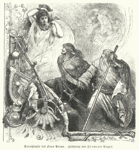 ヴィーナスとタンハウザー 作： Hermann Vogel