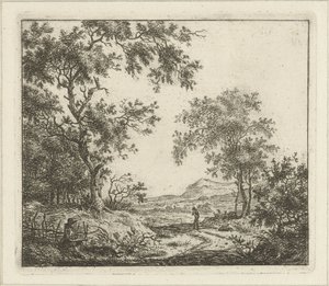 製図工と歩行者のいる風景 六景（連載タイトル） 作： Hermanus Fock