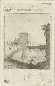 街並み イタリアの風景 作： Hermanus Fock