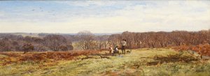 ニューフォレスト、ハンプシャー 作： Heywood Hardy