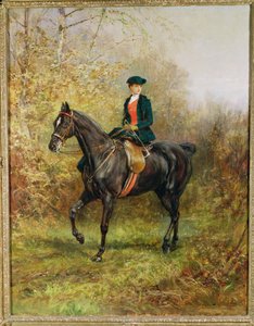 モーニングライド、1891年 作： Heywood Hardy