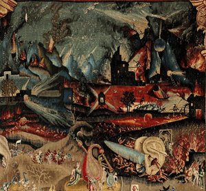 快楽の園。 約。 1560年（タペストリー） 作： Hieronymus (after) Bosch