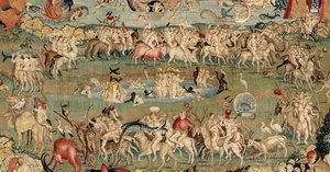 Maallisten ilojen puutarha. noin 1560 (kuvakudos) 作： Hieronymus (after) Bosch