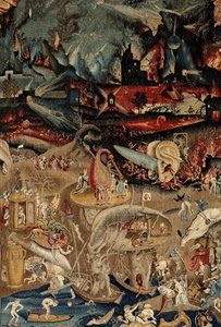 快楽の園。 約。 1560年（タペストリー） 作： Hieronymus (after) Bosch