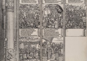 ヘンリー8世とのマクシミリアンの同盟、ウィーンでの二重の結婚式、ゲルデでのキャンペーン...、1515. 作： Hieronymus Andreae