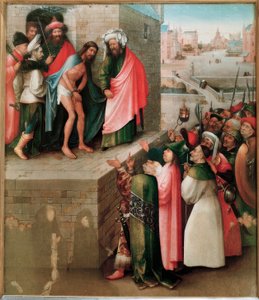 人々の前でのキリストの代表 作： Hieronymus Bosch
