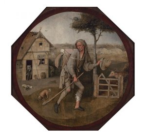オランダ語：ウェイファーラー The Wayfarer 作： ヒエロニムス・ボッシュ