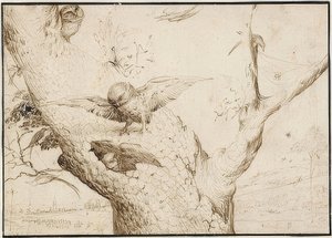 オイレンネスト。 1つの1505-10 作： Hieronymus Bosch