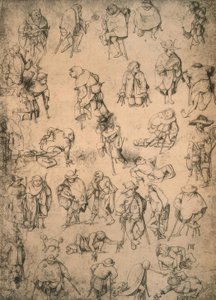 不自由者、乞食、乞食のミュージシャン 作： Hieronymus Bosch