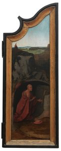 ヨブのトリプティクの右パネル、1500-24年頃（パネルに油彩） 作： Hieronymus Bosch