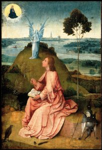 セントジョン、パトモスの伝道者c 1505 作： Hieronymus Bosch