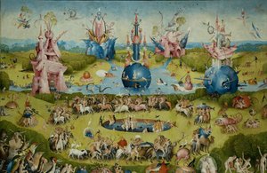 大地の恵みの庭 作： Hieronymus Bosch