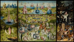 地上の喜びの庭、1490-1500