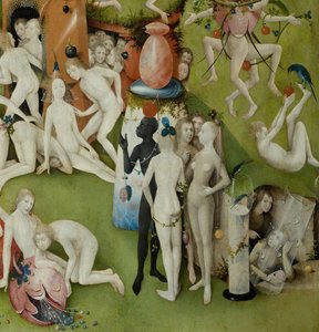 地上の喜びの庭、1490-1500 作： Hieronymus Bosch