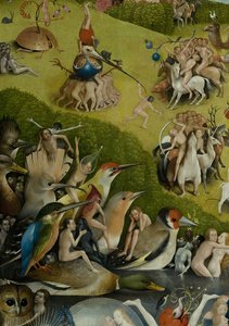 地上の喜びの庭、1490-1500 作： Hieronymus Bosch