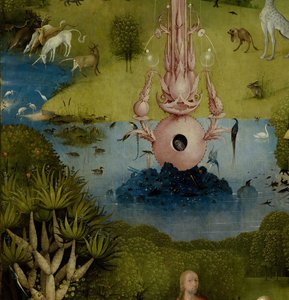 地上の喜びの庭、1490-1500 作： Hieronymus Bosch