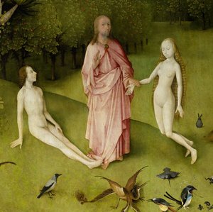 地上の喜びの庭、1490-1500 作： Hieronymus Bosch