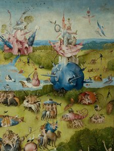 地上の喜びの庭、1490-1500 作： Hieronymus Bosch