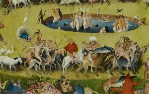 地上の喜びの庭、1490-1500 作： Hieronymus Bosch
