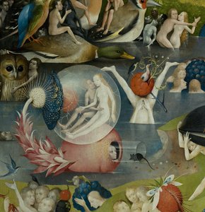 地上の喜びの庭、1490-1500 作： Hieronymus Bosch
