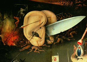 地上の喜びの庭、1490-1500 作： Hieronymus Bosch